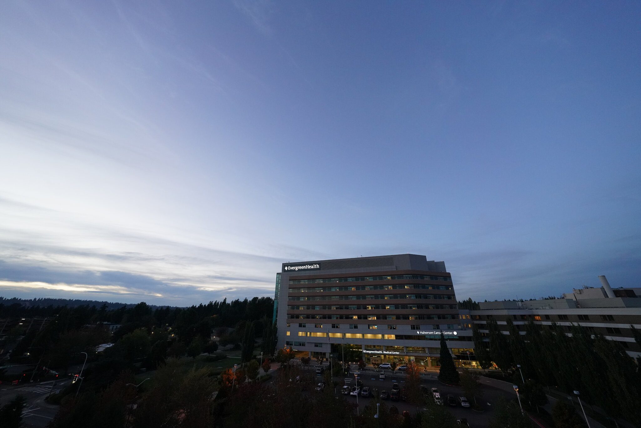 Evergreenhealth at Dusk