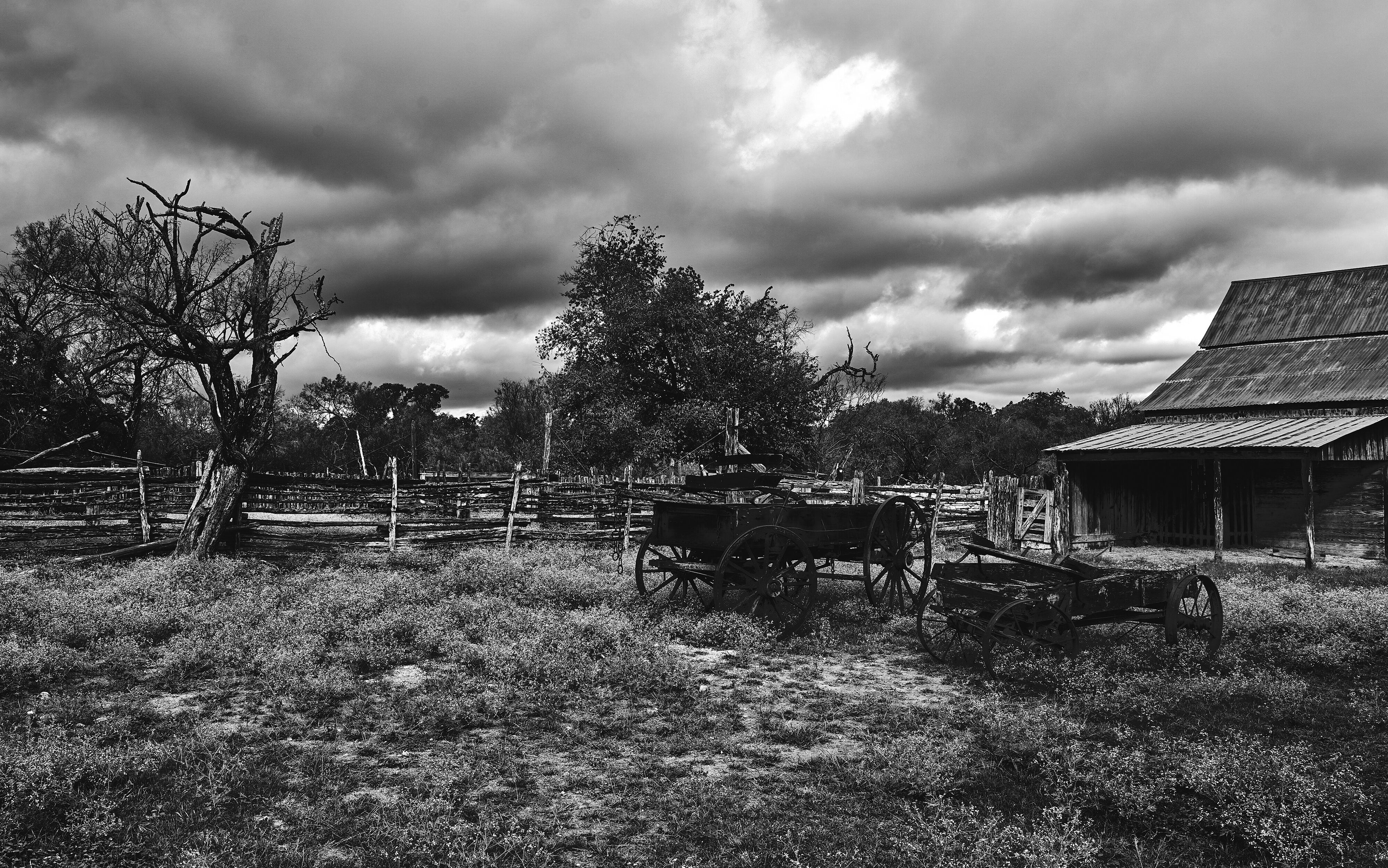 LBJ State Park working farm