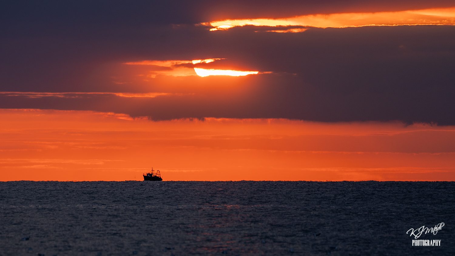 Sunset Trawler