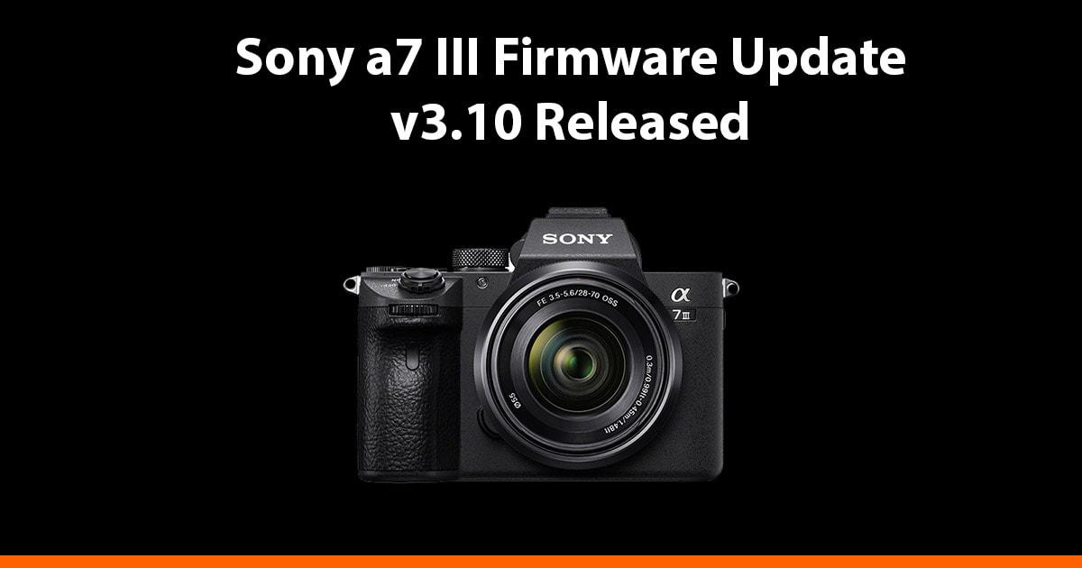 ilce-7rm3 camera firmware update for mac